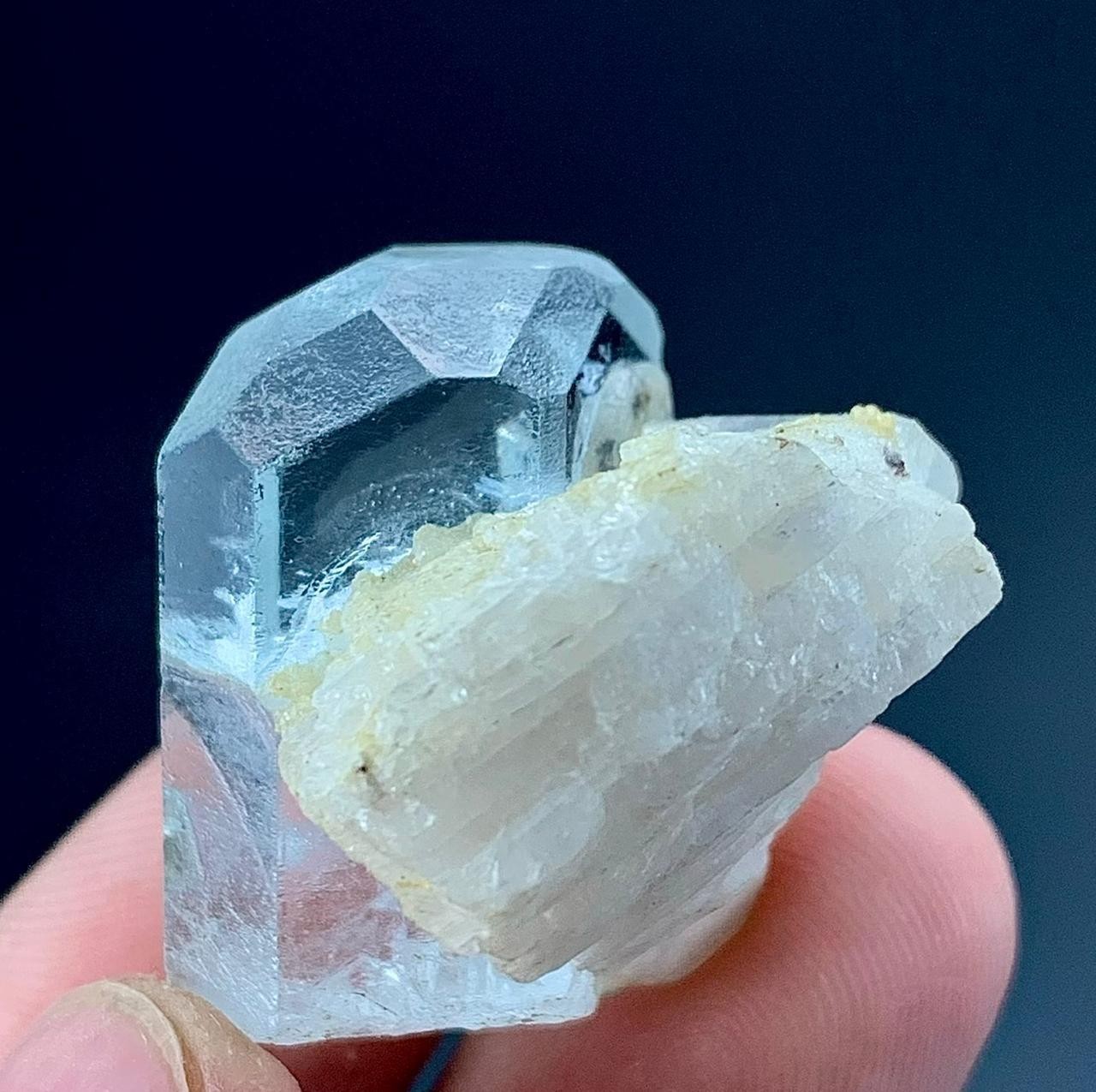 100 Carat Diamond Cut Aquamarine Crystal Specimen From Pakistan