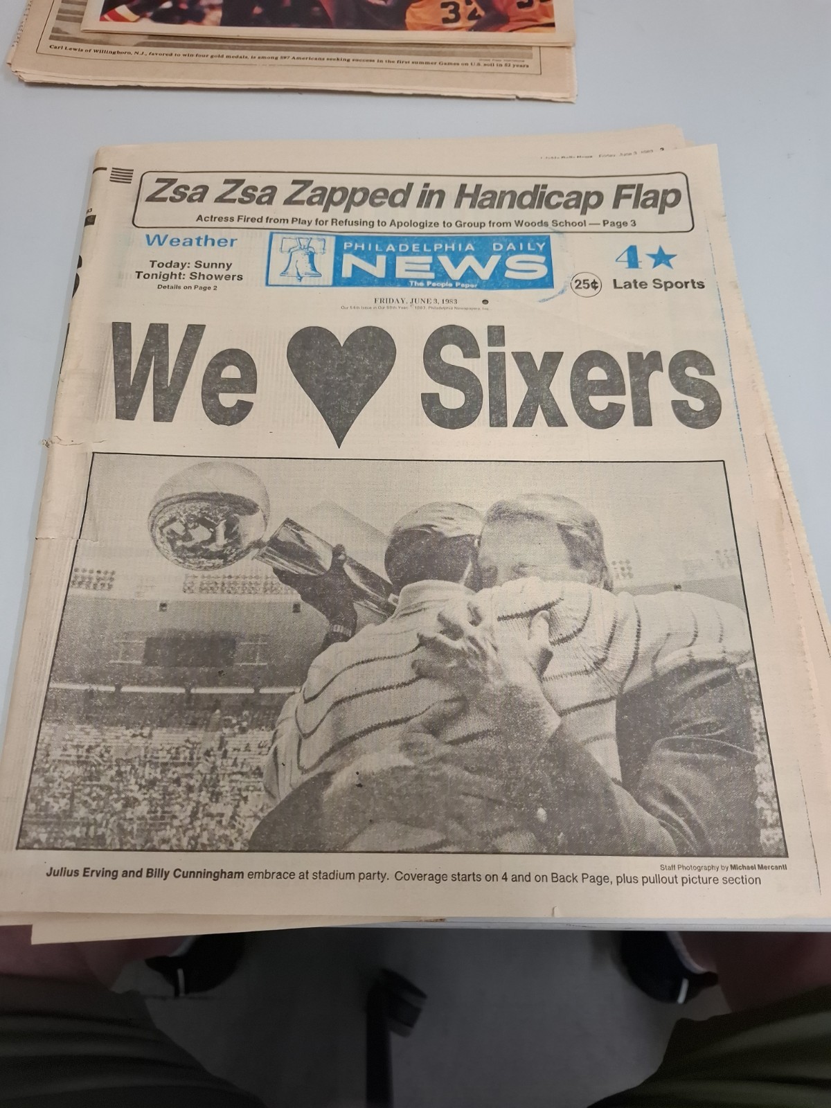 Vintage Newspaper Philadelphia Daily News June 3 1983 Complete Ads Movies Comics
