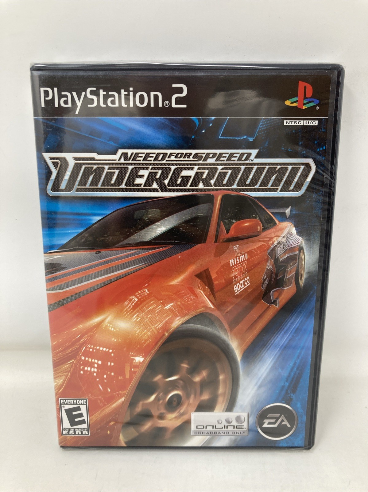 Need For Speed Underground Sony Playstation 2 PS2- Sealed