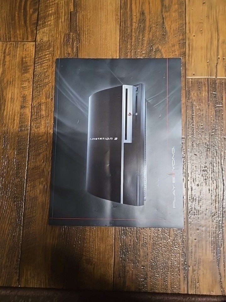 Sony Playstation 3 Console PS3 System 2006 Launch E3 Promo Product Catalog