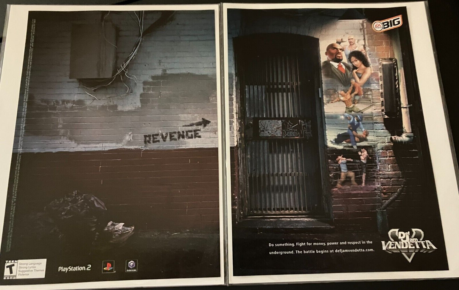 Def Jam Vendetta - Vintage Hip-Hop Gaming Print Ad / Poster / Wall Art - CLEAN