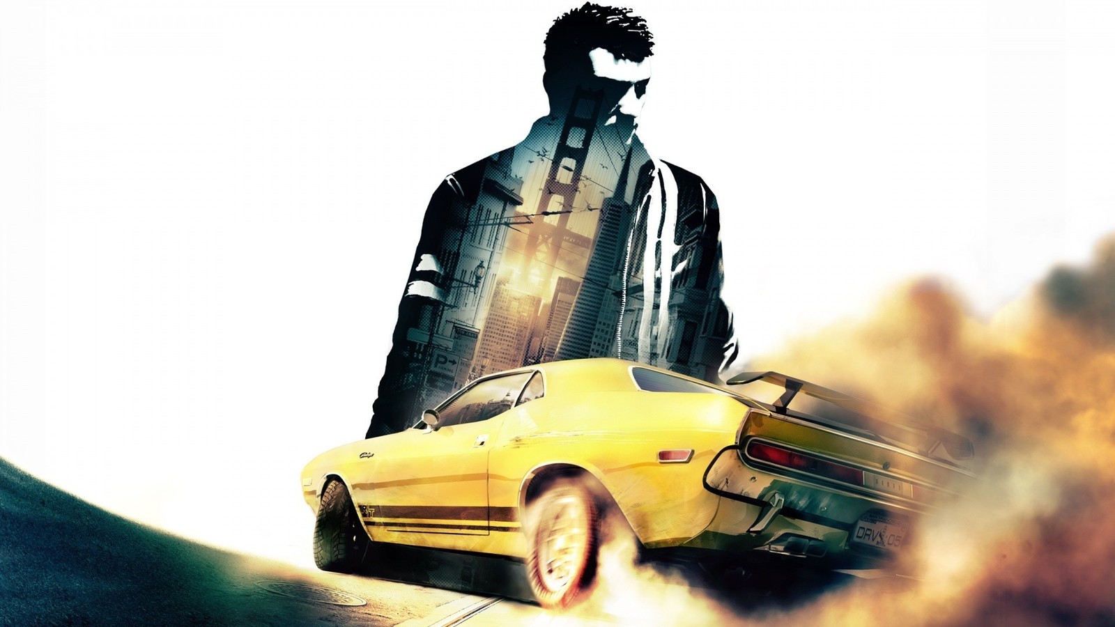 Driver San Francisco car Sports Car 11x17 Poster
