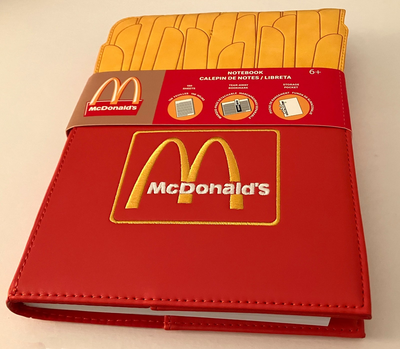 McDonald's French Fry Box Notebook - Loungefly - French Fries