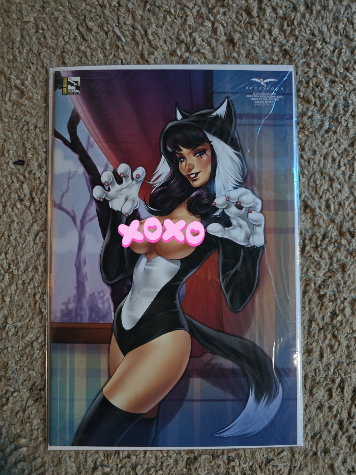 Robyn Hood Hearts Of Darkness 2022 SDCC Cosplay Cover LE: 100 Sylvester naughty 