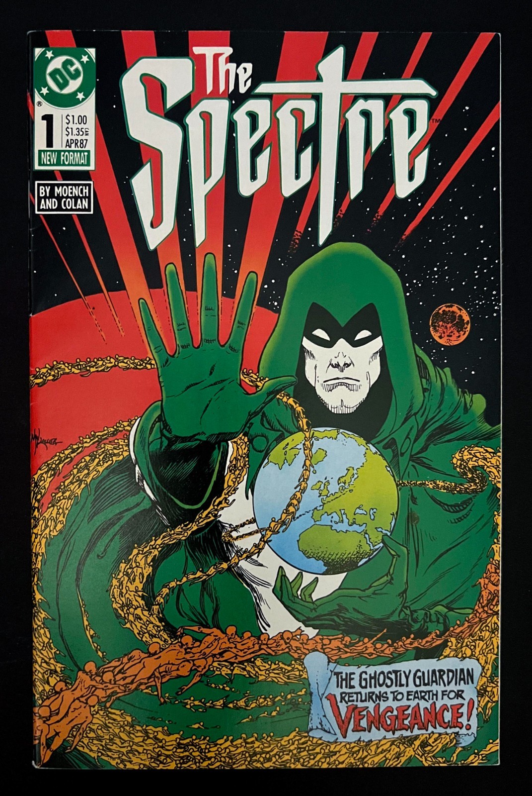 SPECTRE #1 Hi-Grade MICHAEL KALUTA Cover Gene Colan MADAME XANADU App. DC 1987