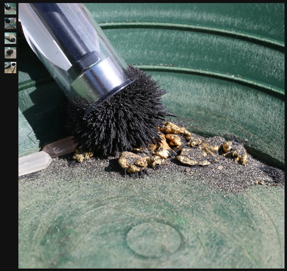 Klesh Magnetic Black Sand Removal Tool Gold Panning Prospecting Paydirt