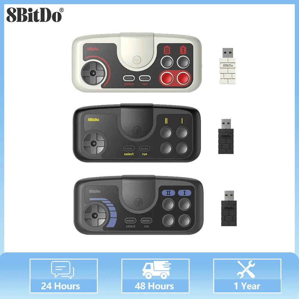 8Bitdo PCE 2.4G/TG 16/PCE Core 2.4G Wireless Gamepad Support For PC Engine mini&