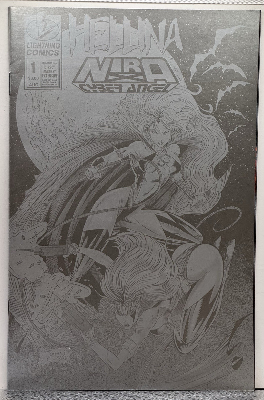 Hellina Nira X Platinum Comm Edition Variant COA 626/2000 Entity 1996 VF