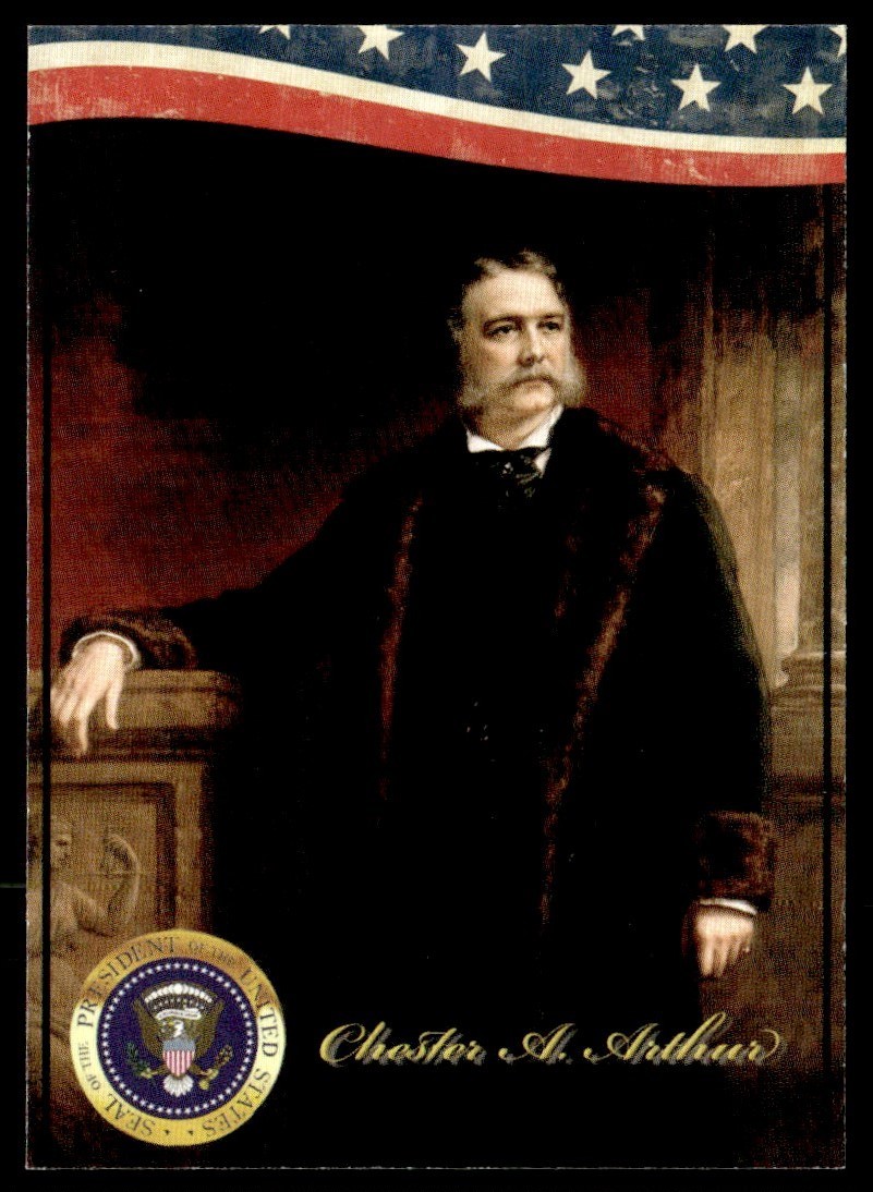 2018 POTUS Historic Autographs Chester Arthur  #21