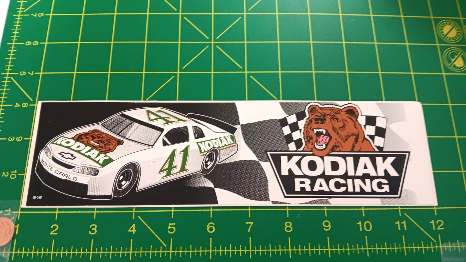 KODIAK RACING VINTAGE STICKER DECAL OLD STOCK ORIGINAL