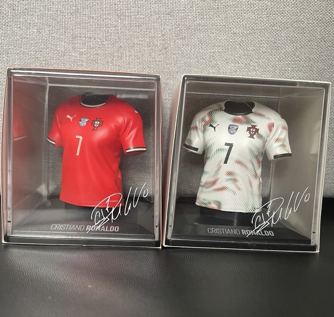 MyJERSEY FanCollex Cristiano Ronaldo CR7 2025 Home/Away Bundle Mini Jersey