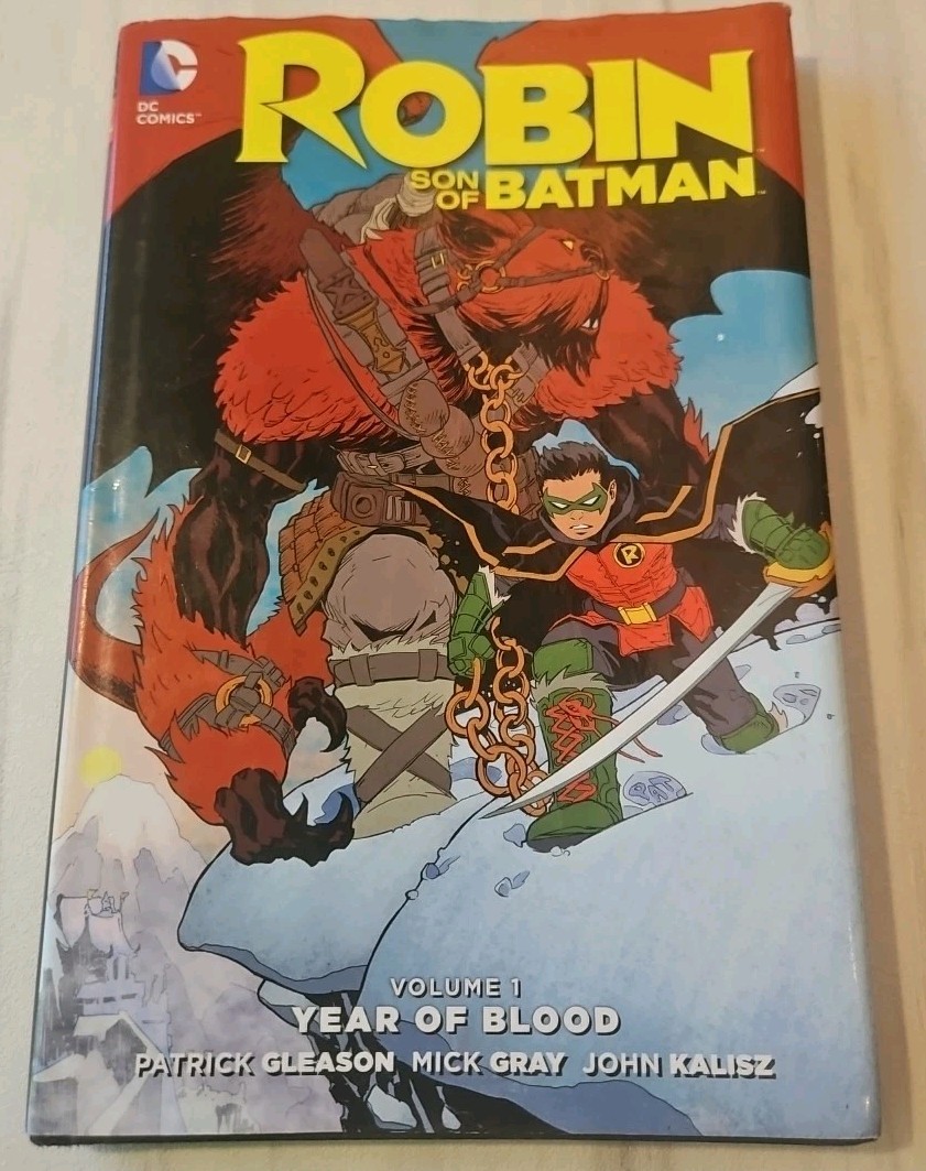 Robin Son of Batman Volume 1 Year of Blood Hardcover GN Patrick Gleason 