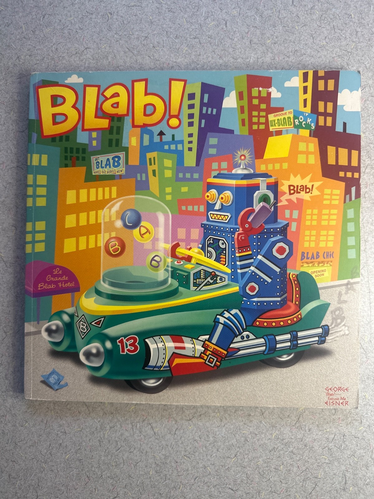 Blab #13 George Eisner Fantagraphics Autumn 2002