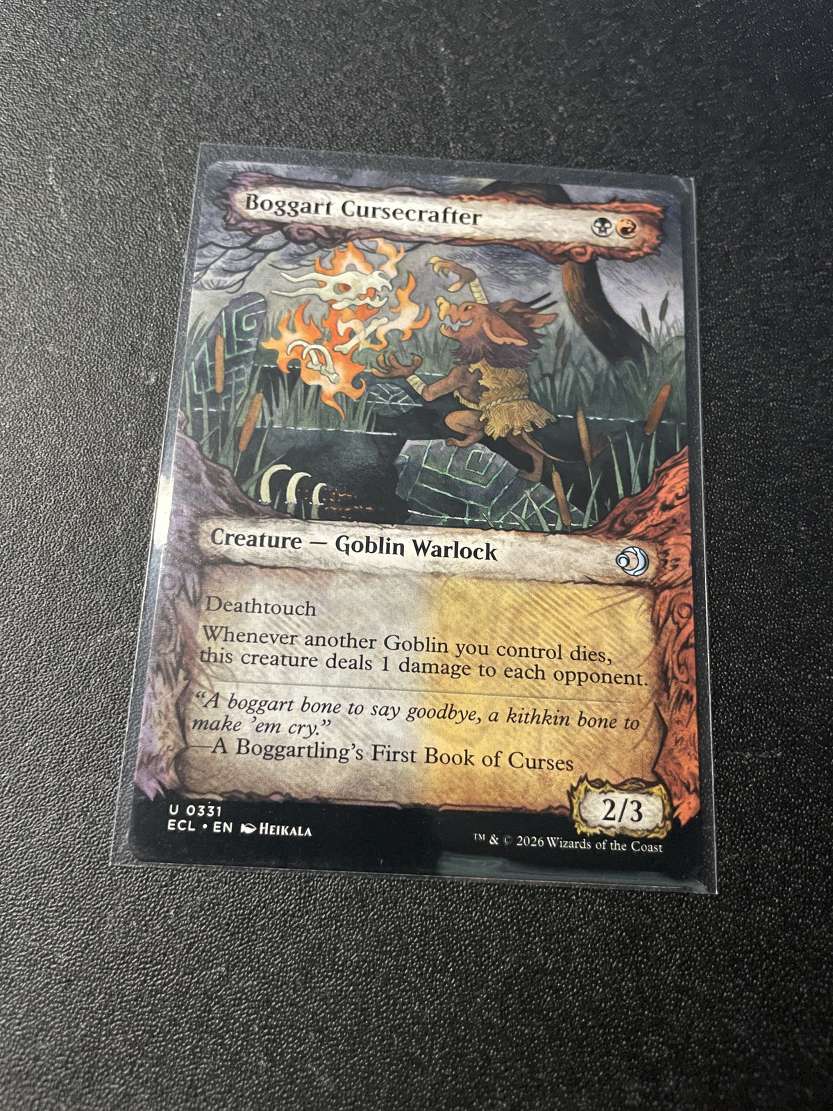 Boggart Cursecrafter ECL Lorwyn Eclipsed MTG 331 M/NM