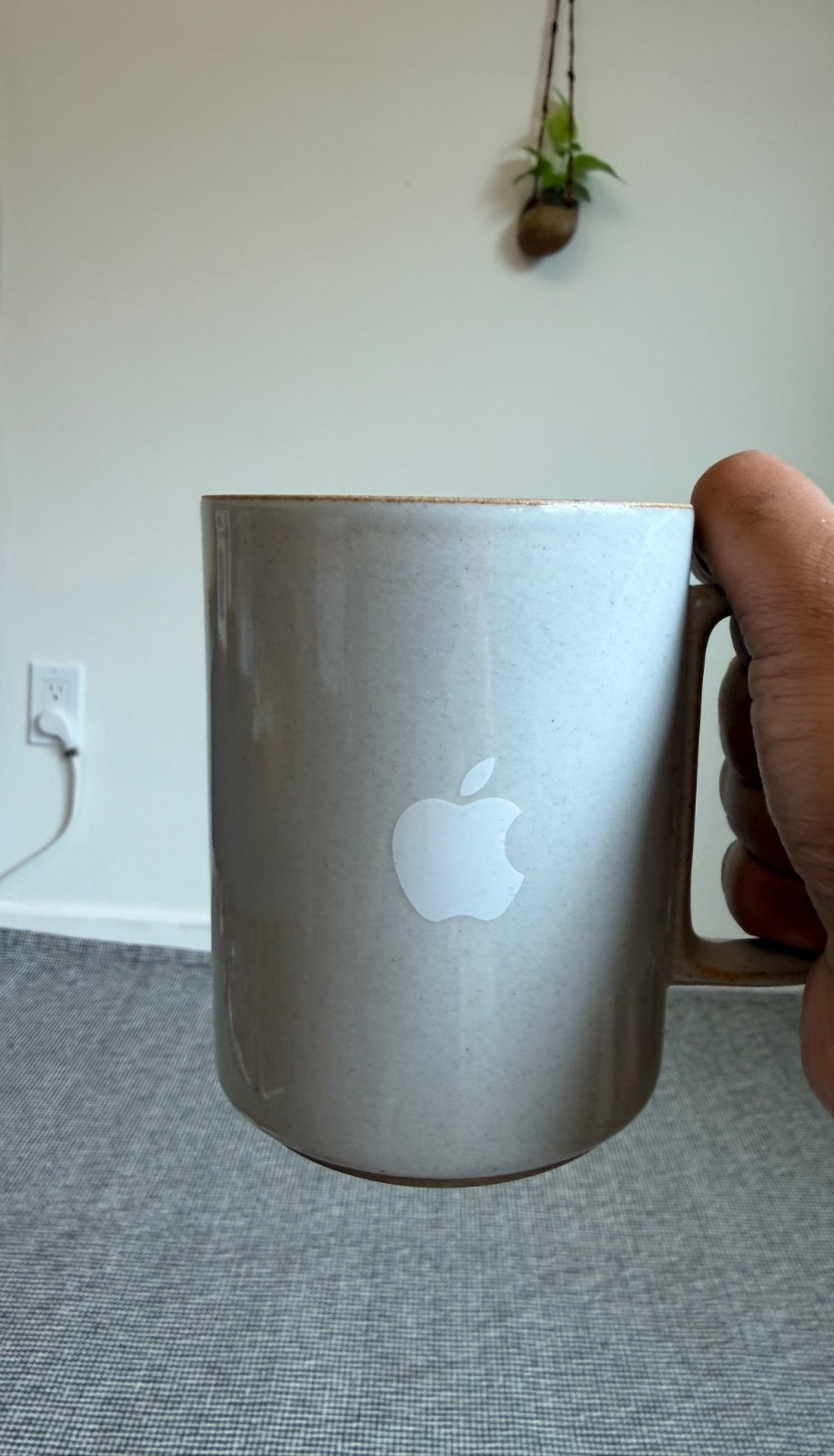 Hasami Porcelain - Apple Gray Mug from Apple Park Cupertino with box