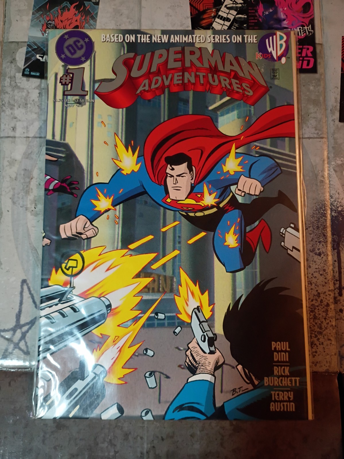SUPERMAN ADVENTURES #1 • VF/NM• 1996 • Bruce Timm • DC • 1st Mercy Graves