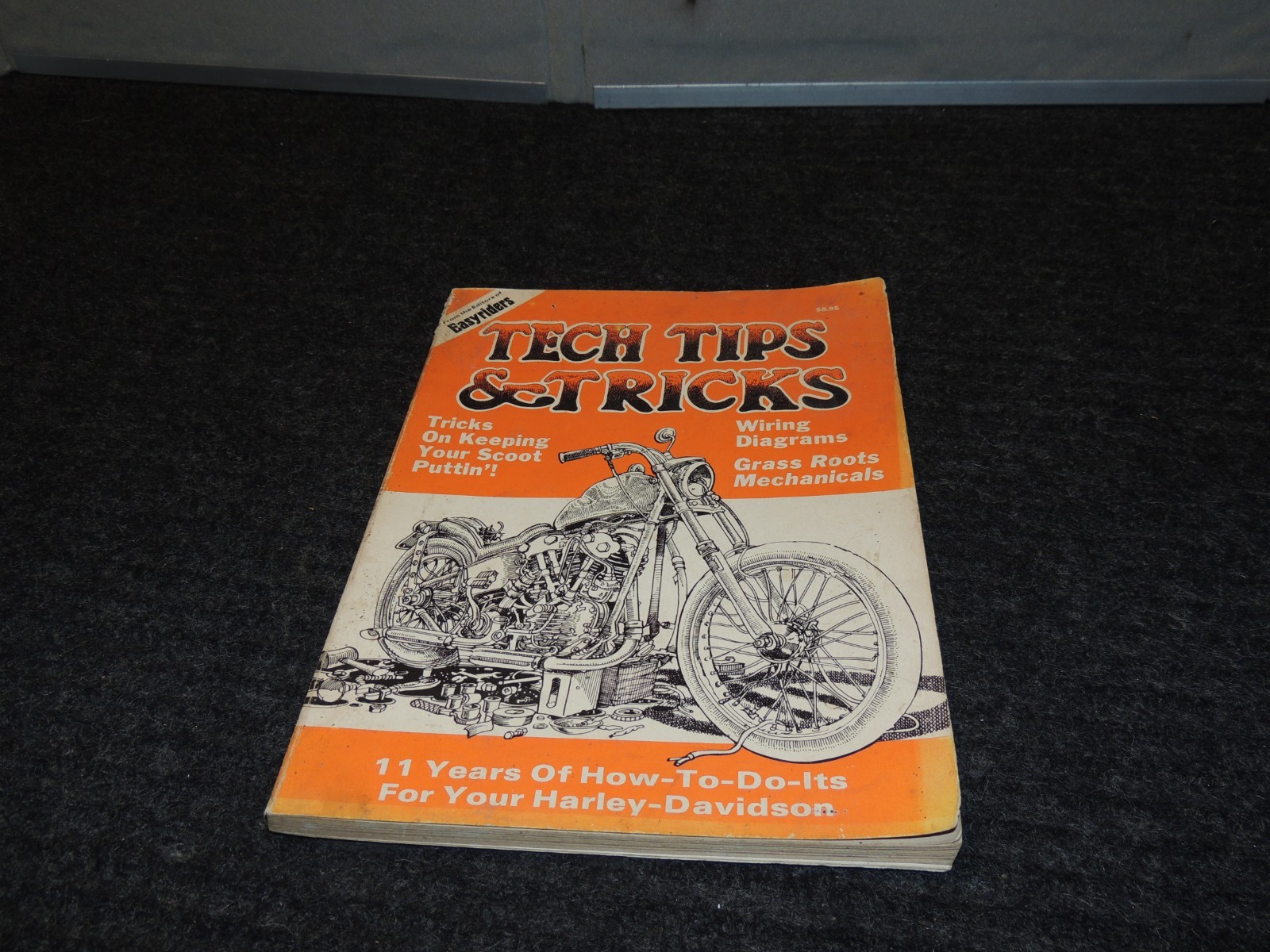 Vintage Easy Rider Tech Tips & Tricks Magazine Harley Davidson 1983
