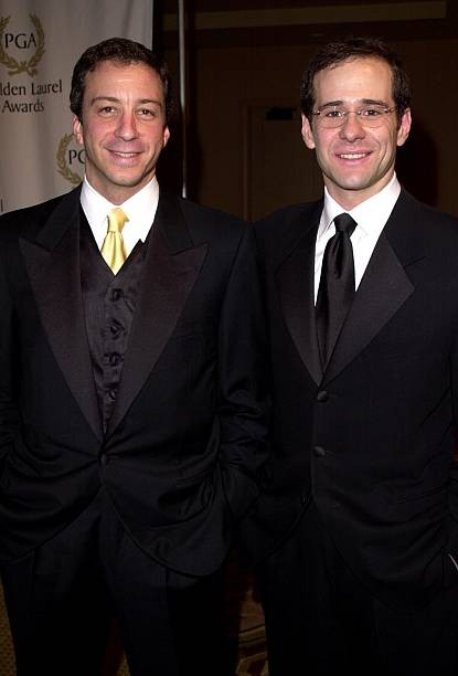 David Kohan & Max Mutchnick Celebity Film Movie 2001 Old Photo 1