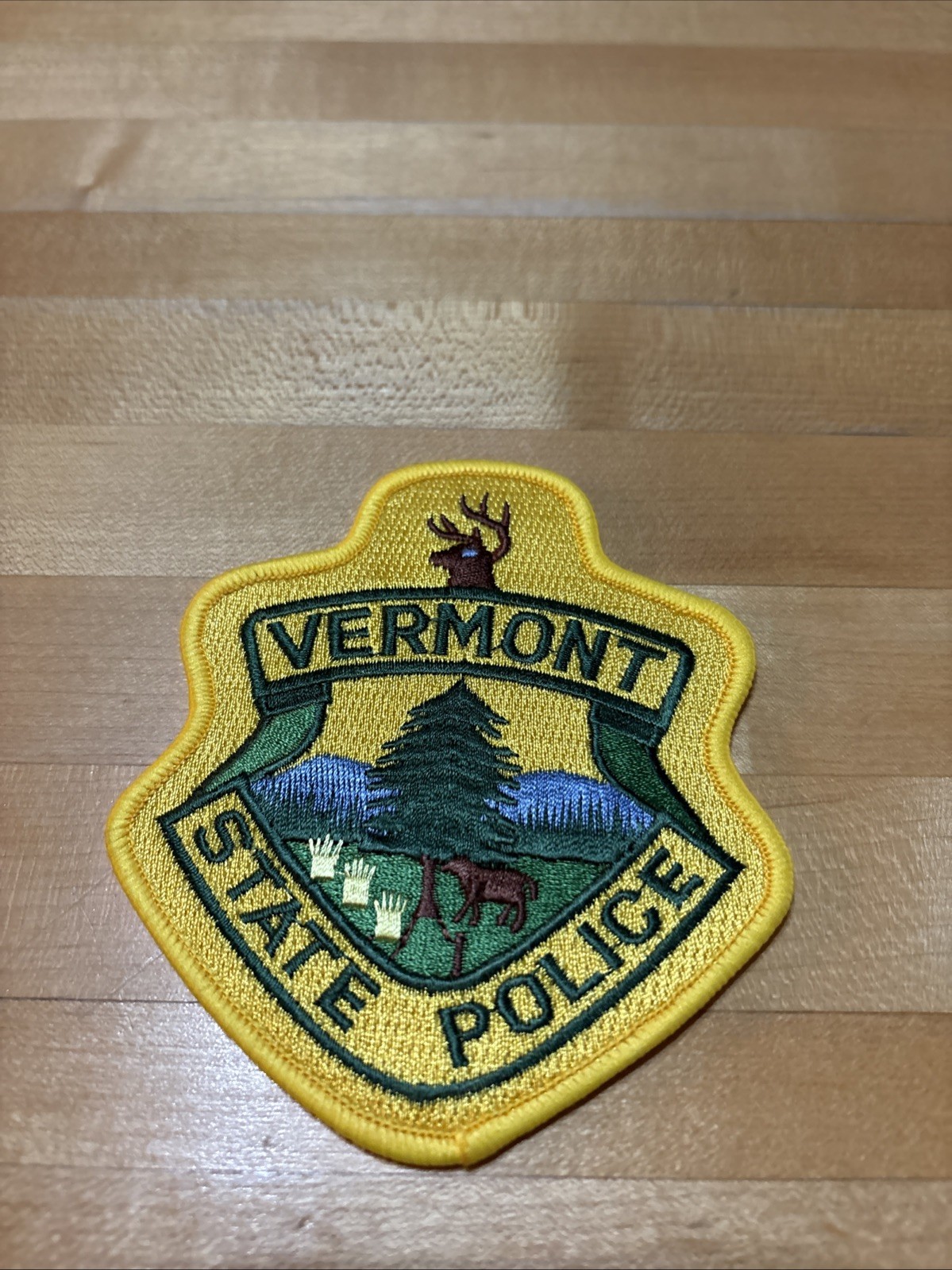 SALE Vermont State Police Patch-Historical Memorabilia
