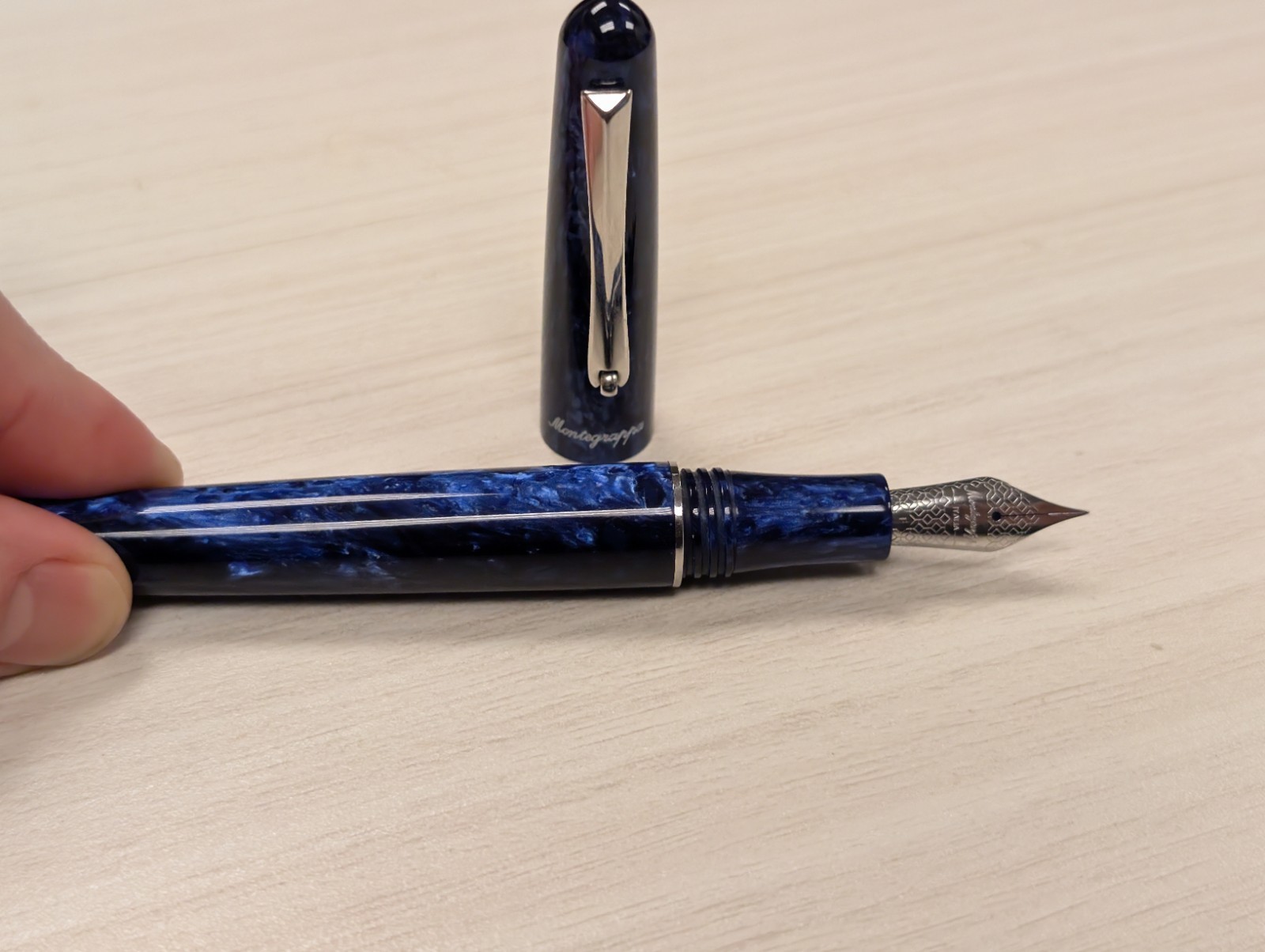 Montegrappa Elmo Fountain Pen - Brenta di Notte (Limited Edition)