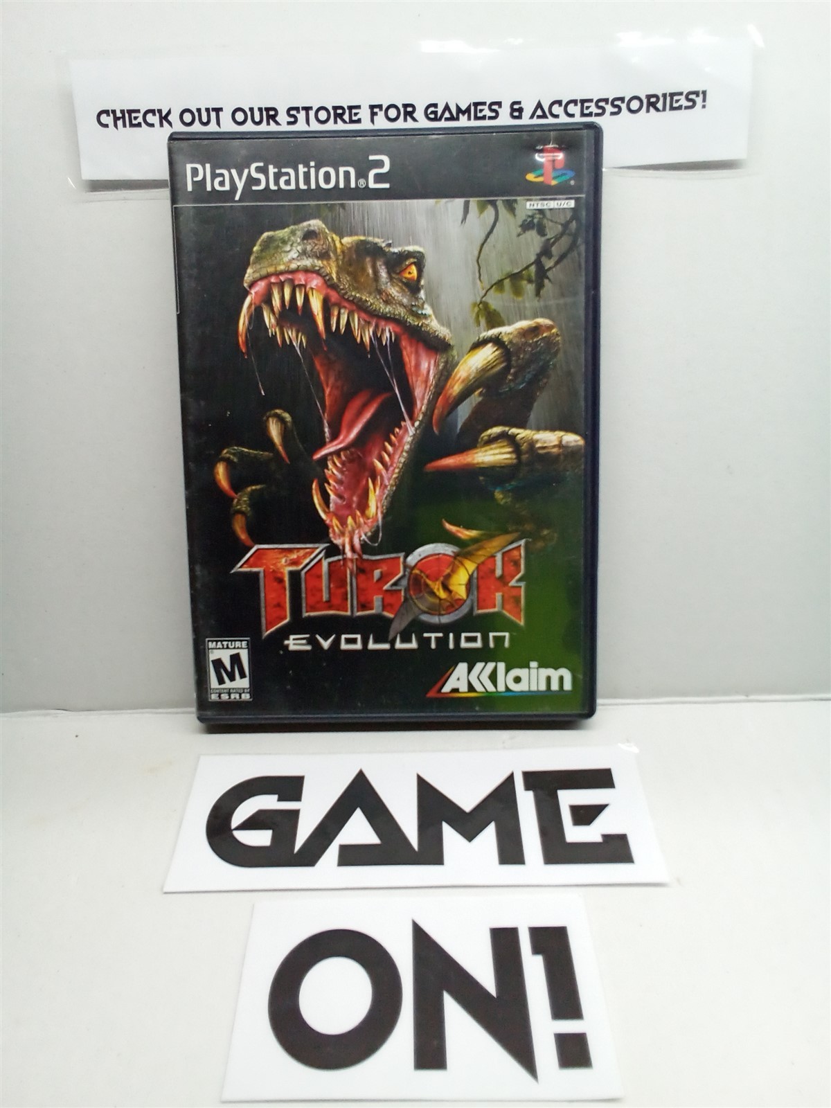 Turok: Evolution (PlayStation 2, 2002) Clean Tested Working - 