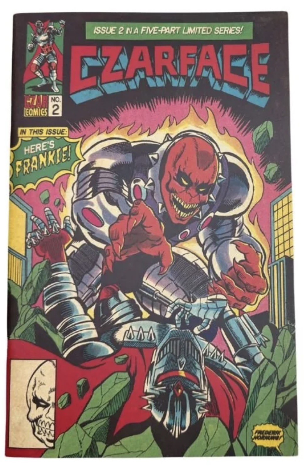 Czarface Stress Fracture Frankie Pulitzer Hornung Variant Issue 2 Edition of 475