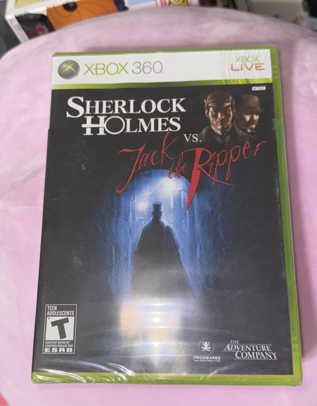 Sherlock Holmes vs. Jack the Ripper (Microsoft Xbox 360, 2010) Brand New Sealed