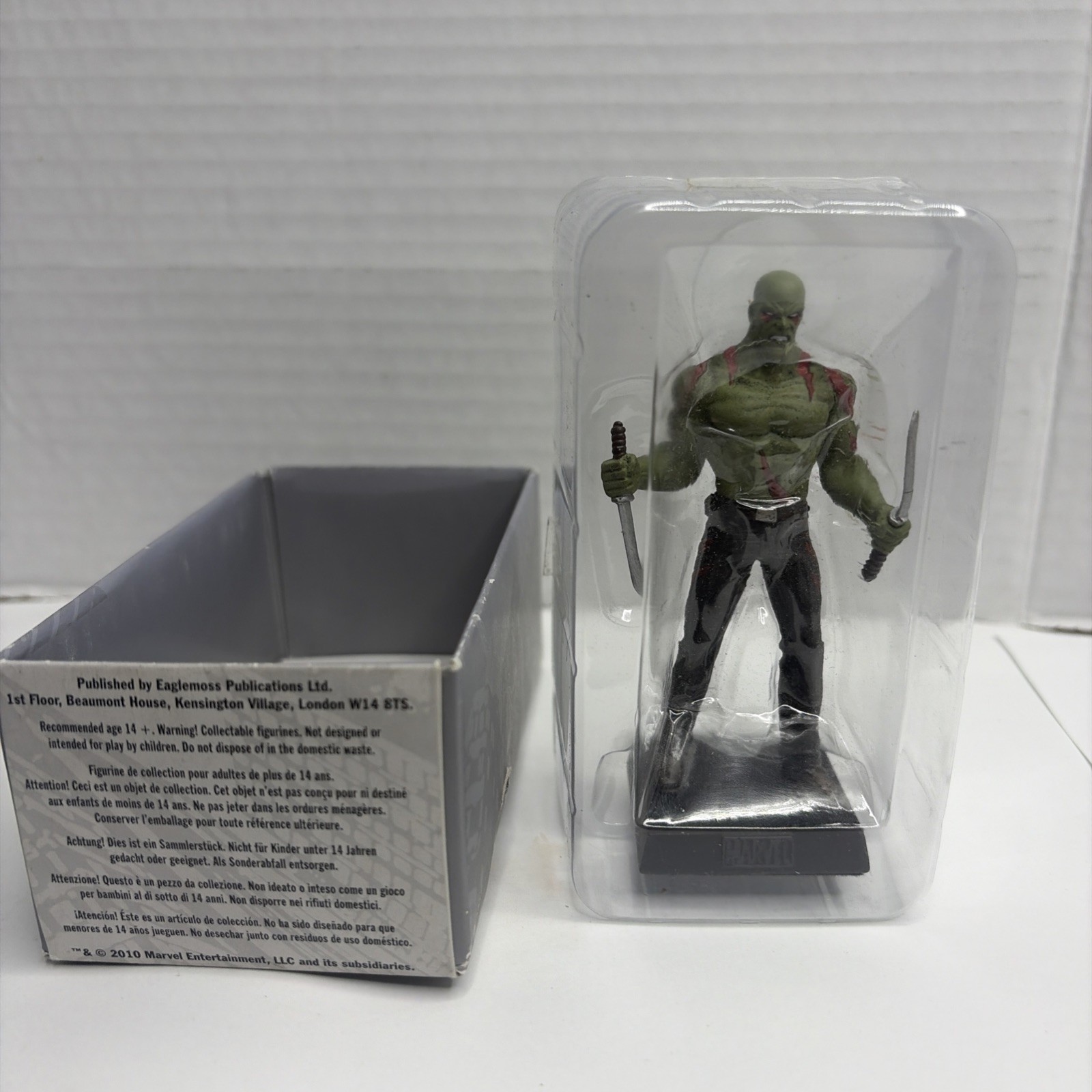 Eaglemoss Marvel Drax the Destroyer  Only Collectible Figurine #133. NOS