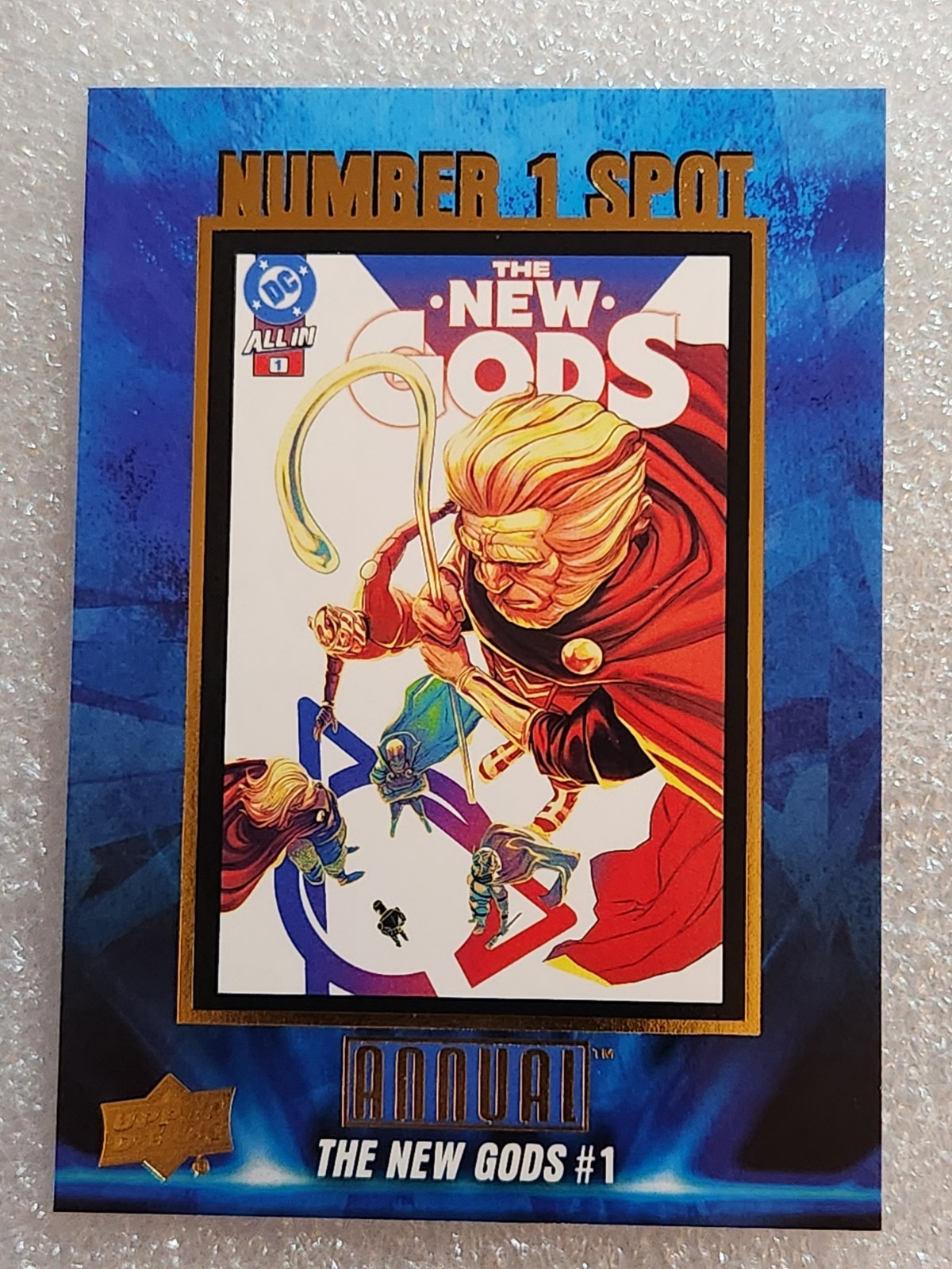 N1S-18 THE NEW GODS 2024-25 Upper Deck DC Annual NUMBER 1 SPOT