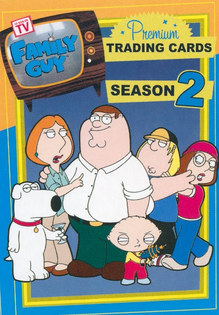 HTF 2006 Family Guy Season 2 Complete 72 Card Set + Promo P1 & Empty Wrapper