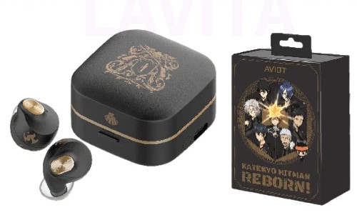 Katekyo Hitman Reborn Wireless Earphone Aviot TE-Q3-RBN Special Voice PSL