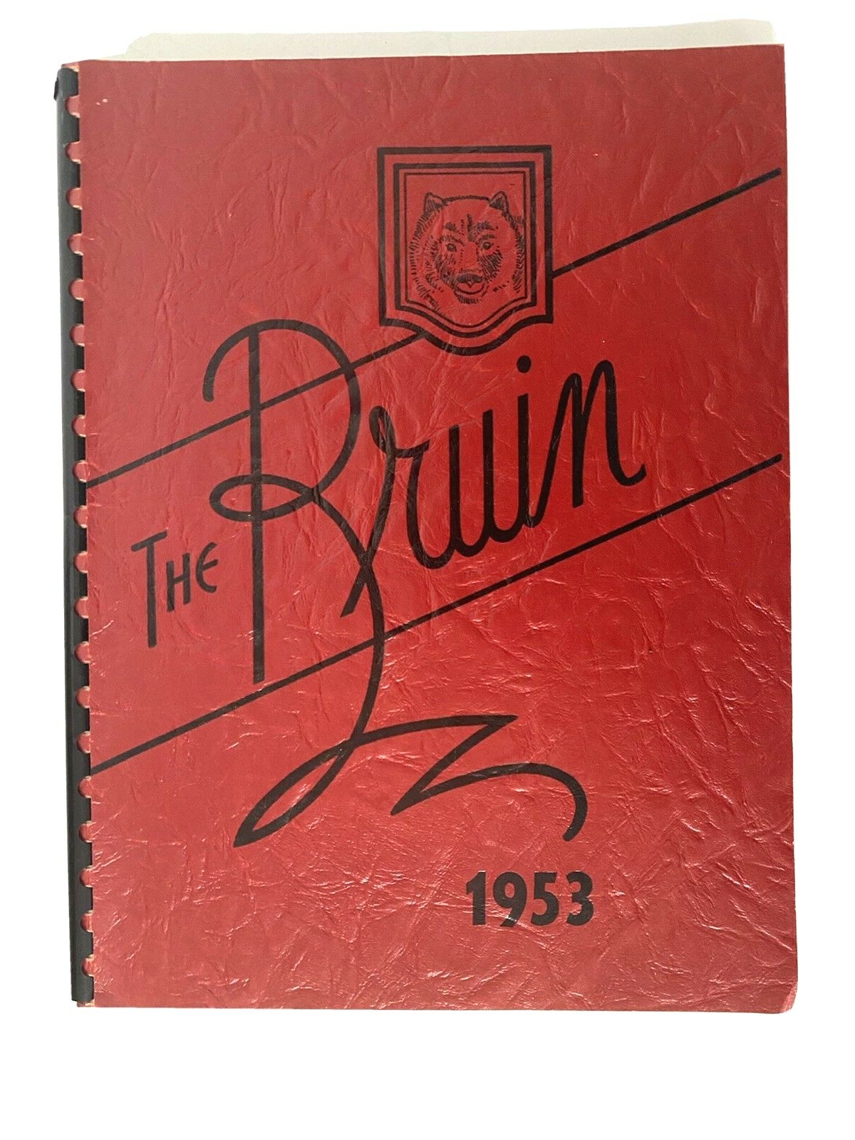 Vintage 1953 Pawnee Public School Yearbook 