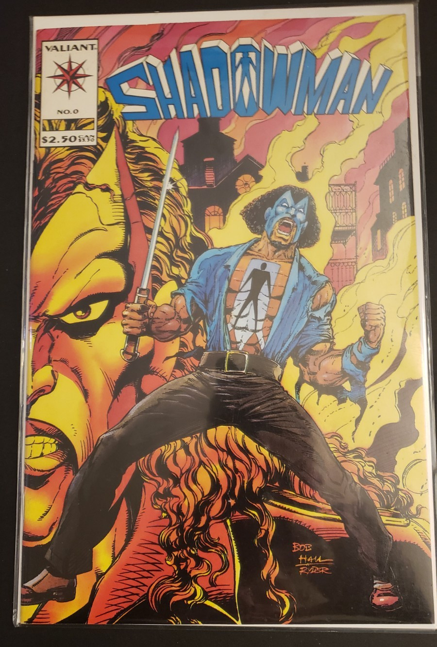 Shadowman 0 Valiant Comics Apr 94  RARE Bad A$$ Hero