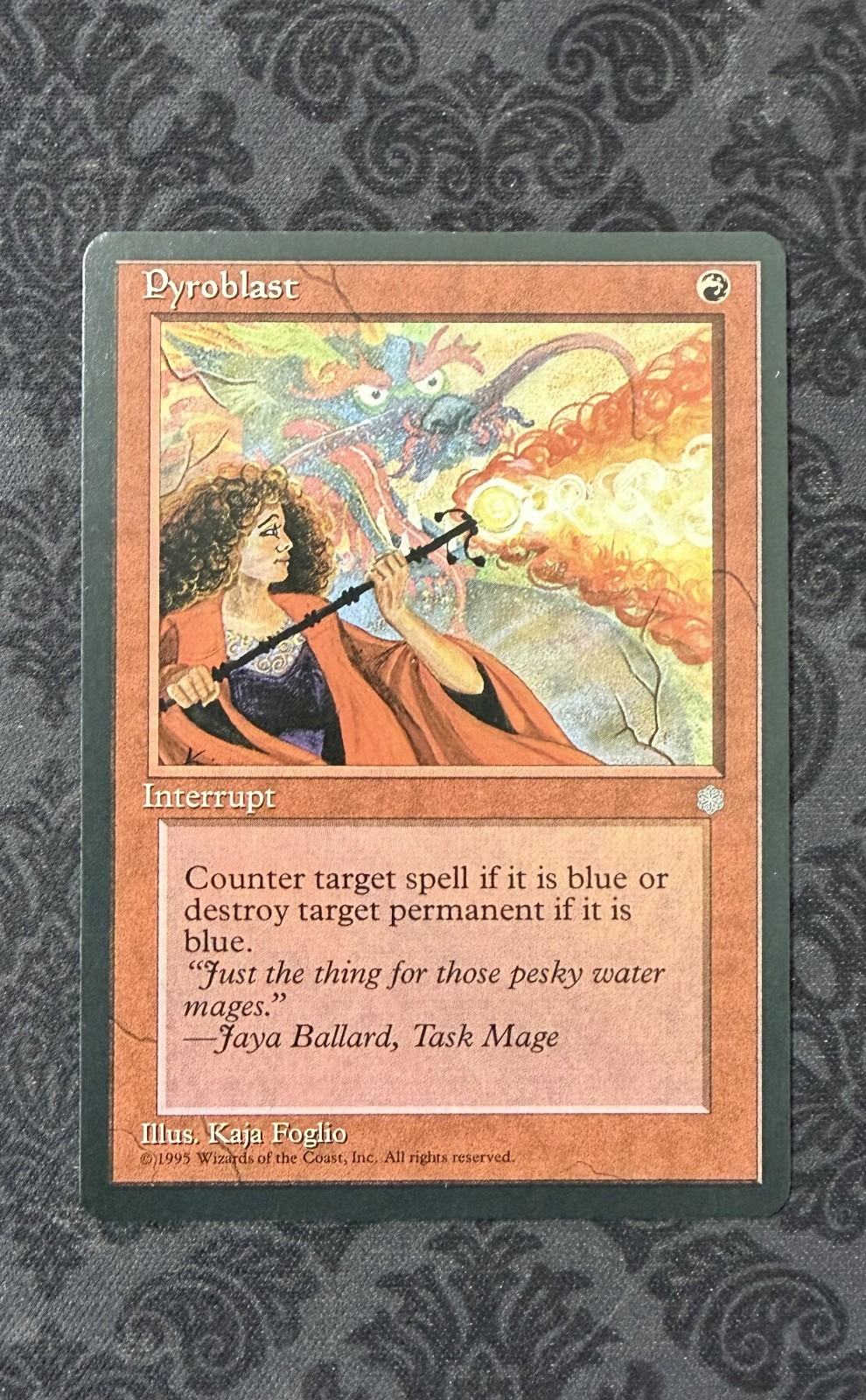 Magic the Gathering MTG **PYROBLAST** Interrupt ICE AGE 1995