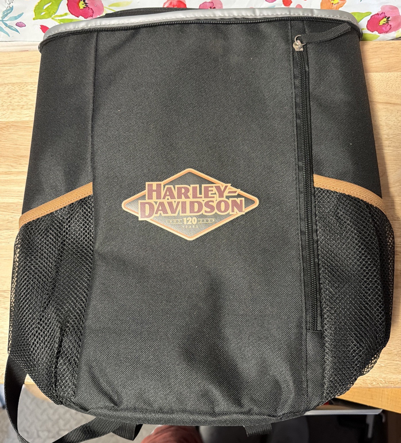 Harley Davidson 120th Anniversary Backpack/Cooler, New Open Box