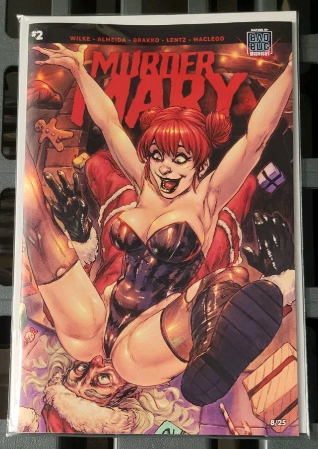 Murder Mary #2 Alessandro Amoruso Christmas Trade Variant Cover #8/25 - NM