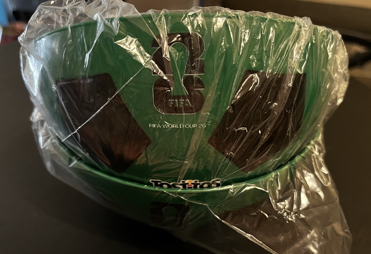 2 Tostitos FIFA World Cup Soccer Ball Bowls Stadium Souvenirs Sealed Collectible