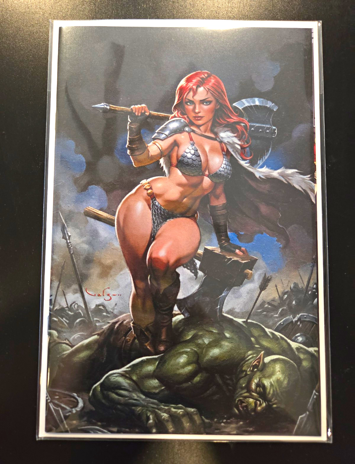 Dynamite Red Sonja She-Devil with a Sword #4 Exclusive Variant Cover