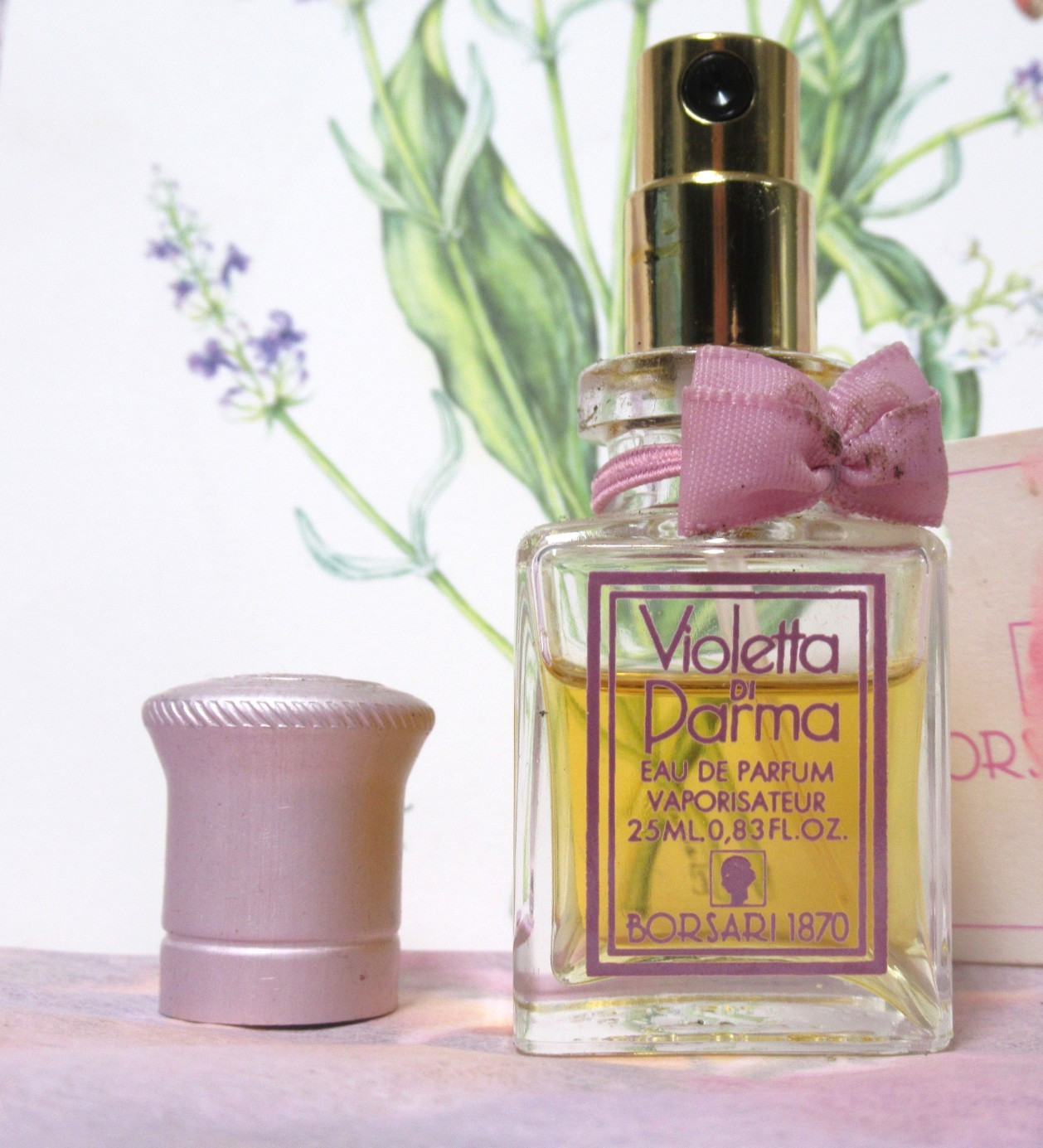 Violetta Di Parma BORSARI 1870 Eau de Parfum 25 ml Vaporisateur .83 oz *read