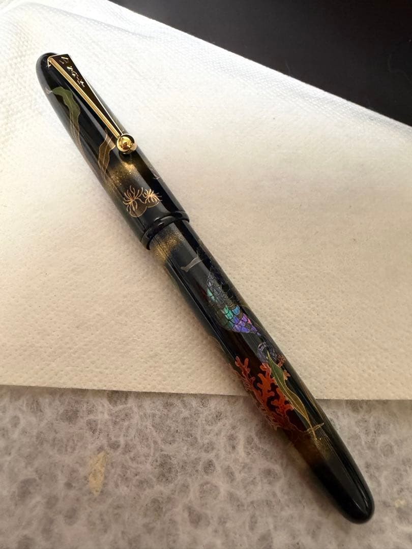 NAMIKI Limited Edition Sea Horse M Nib Fountain Pen 300 Pieces
