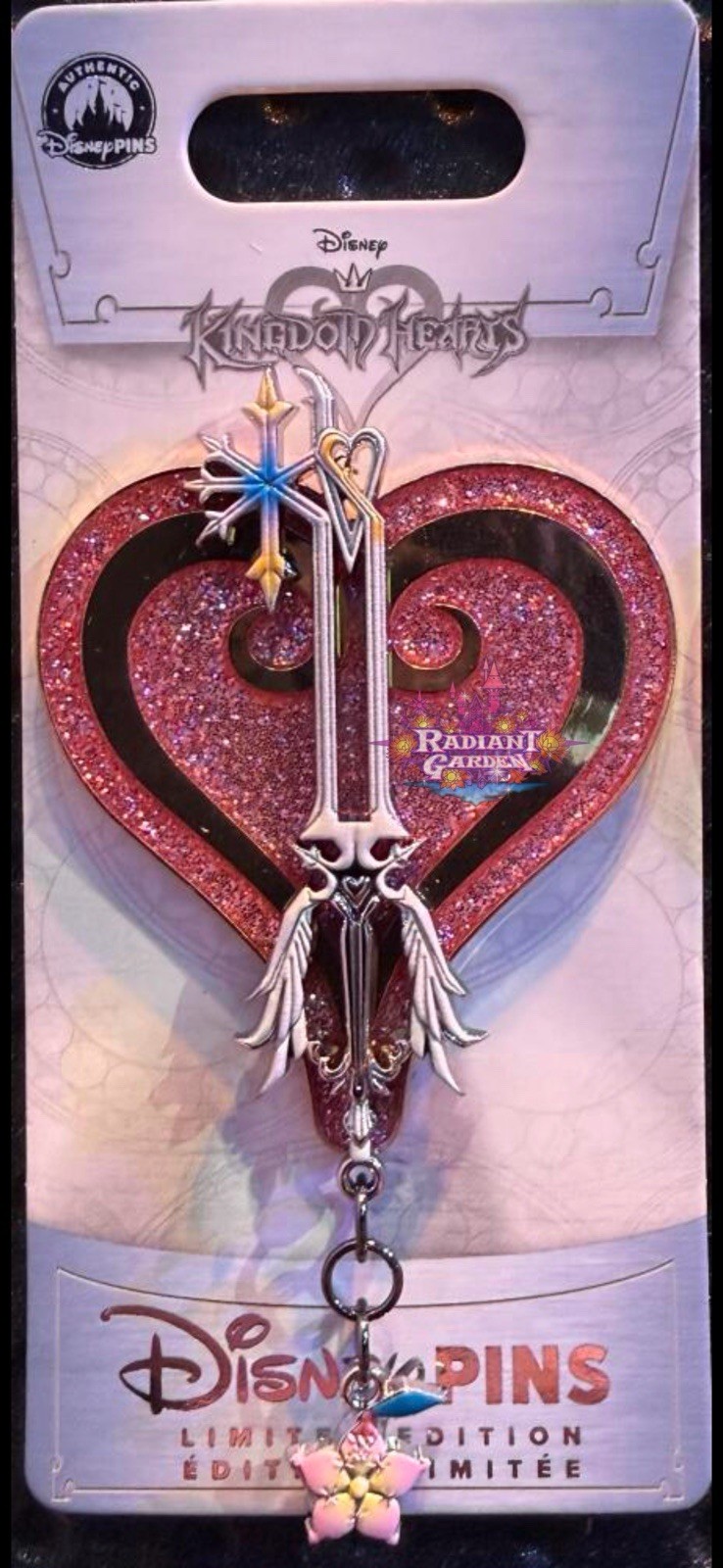 2026 Disney Parks Kingdom Hearts Oathkeeper Keyblade Pin PRESALE