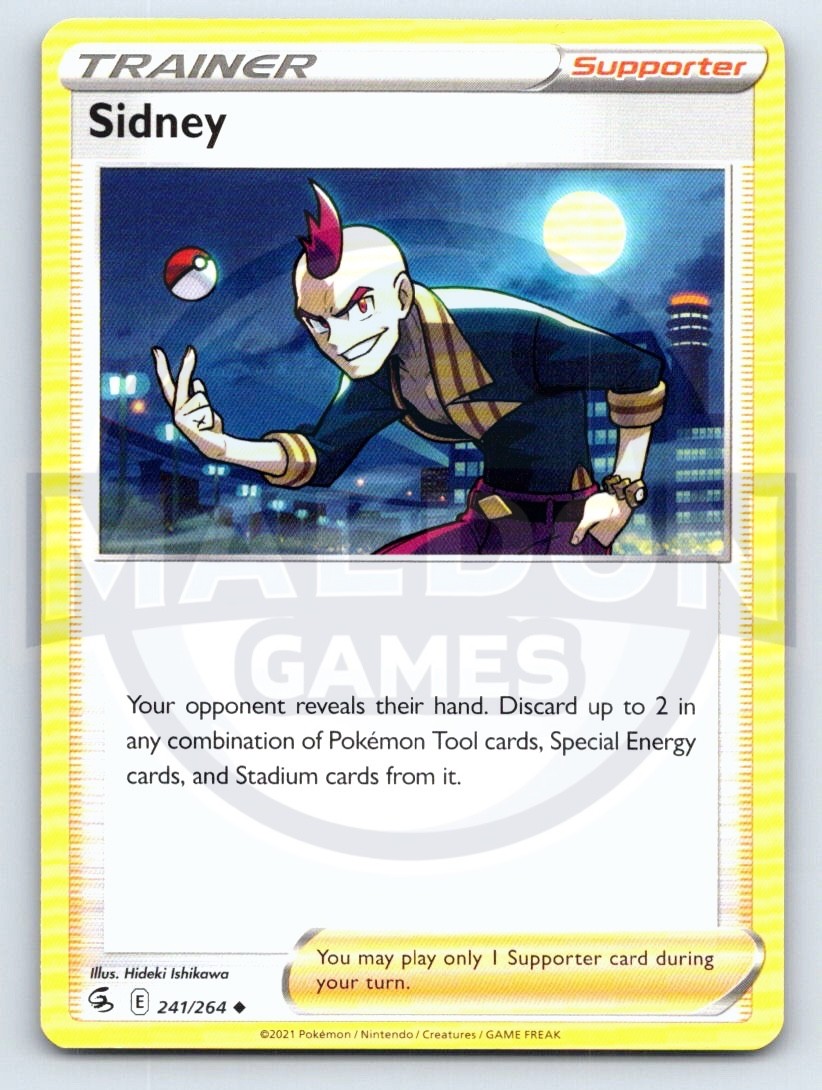 Sidney 241/264 Fusion Strike LP 2021 Hideki Ishikawa