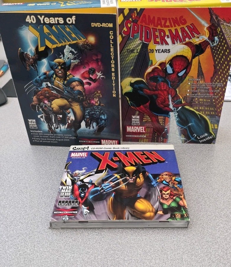 40 Years of X-Men (Windows/Mac, 2005) Amazing Spiderman Jan 1986- June 06 