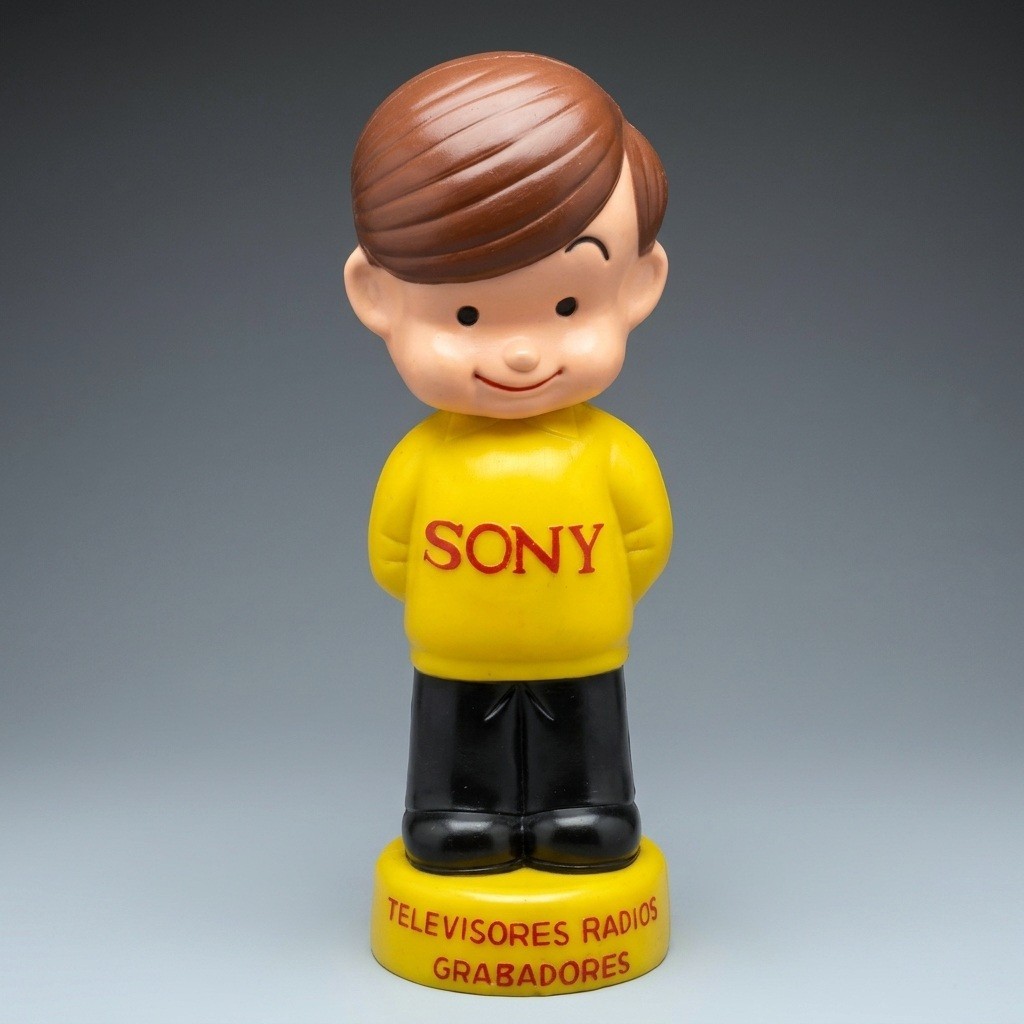 Rare Vintage 1965 Argentine Sony Boy Atchan Large 18” Display Advertising Figure