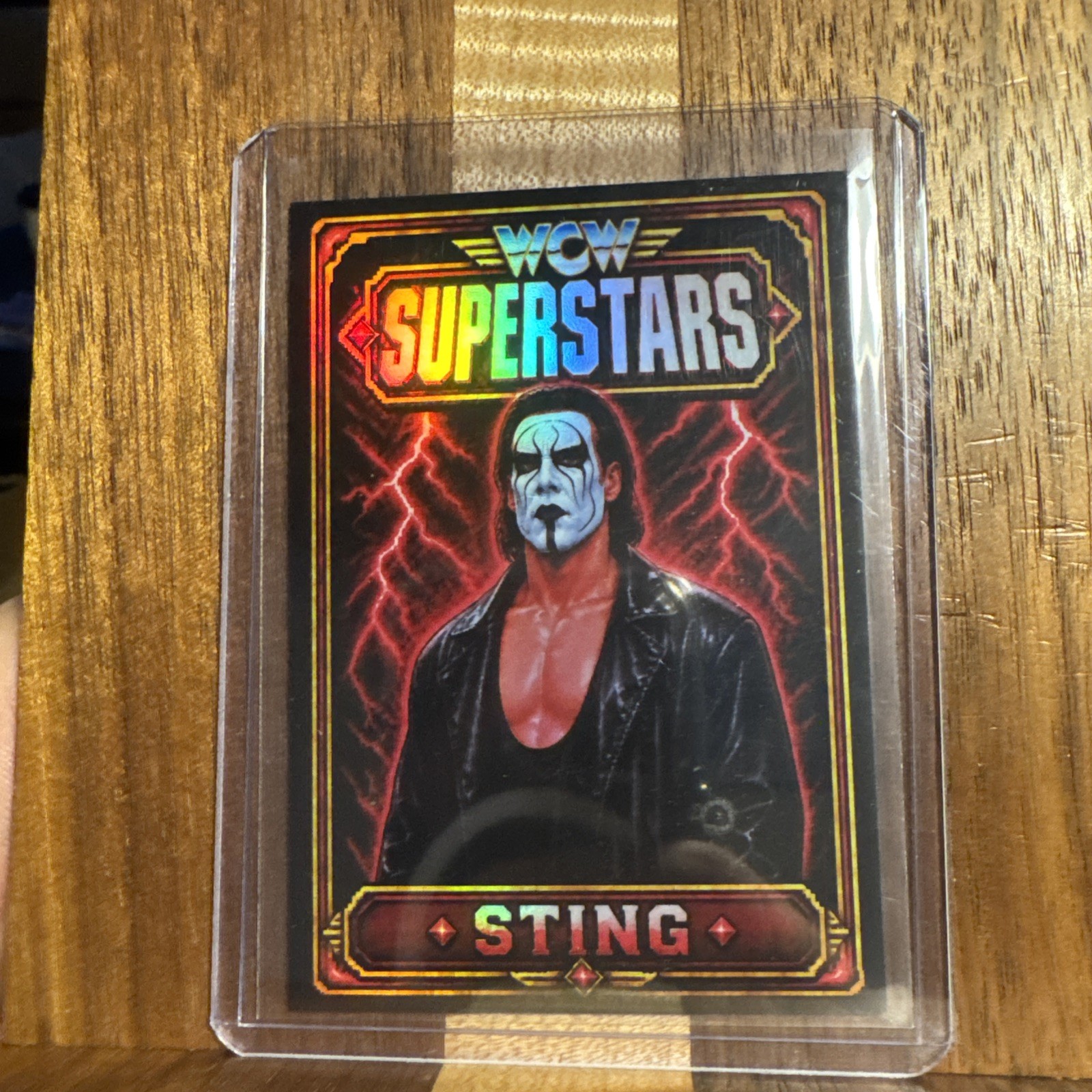 Wwf  WWE Wcw Superstars Sting Nwo  Parody RARE /99