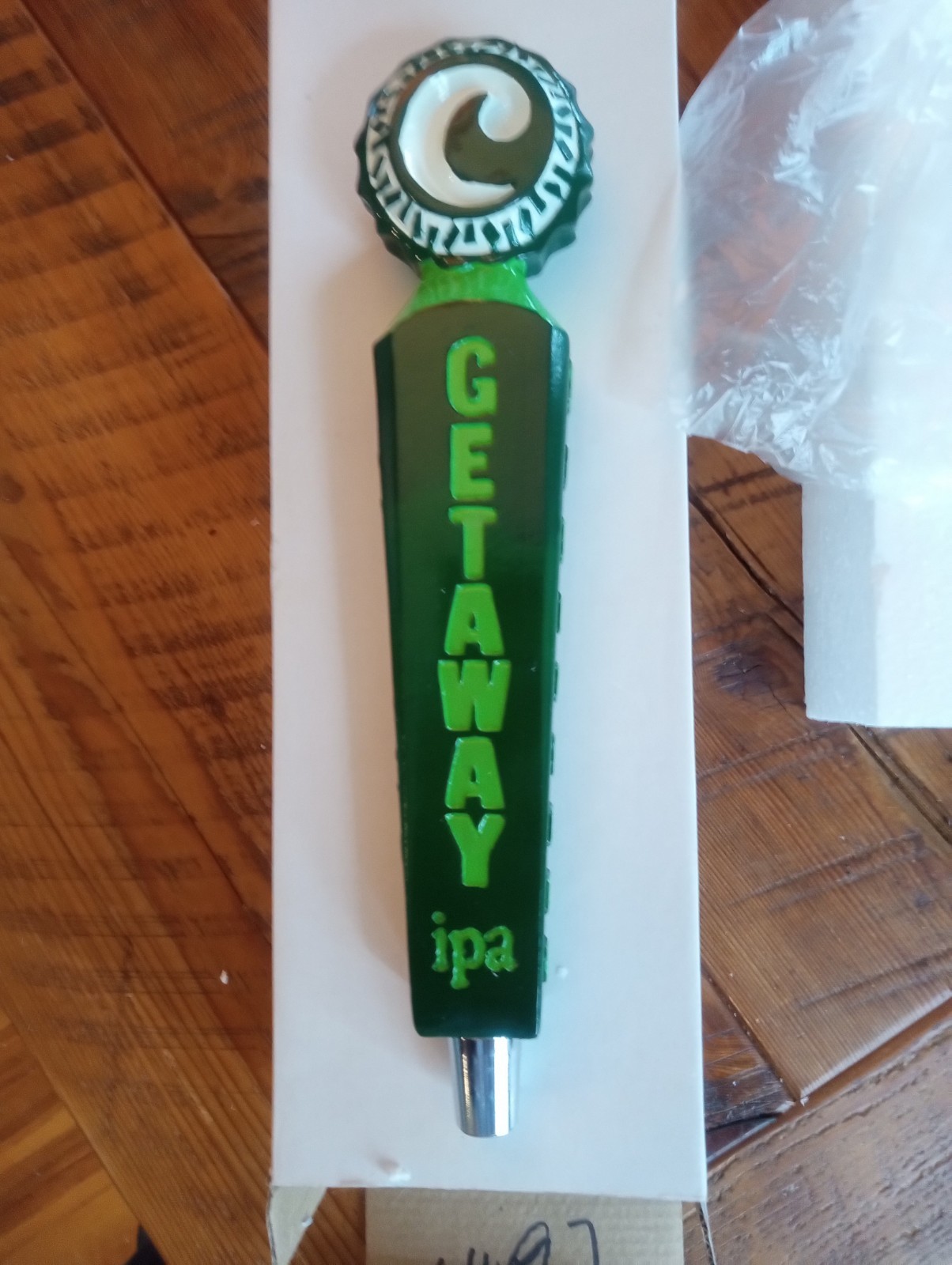 Cisco Brewers Nantucket Get Away IPA Tall Tap Handle New