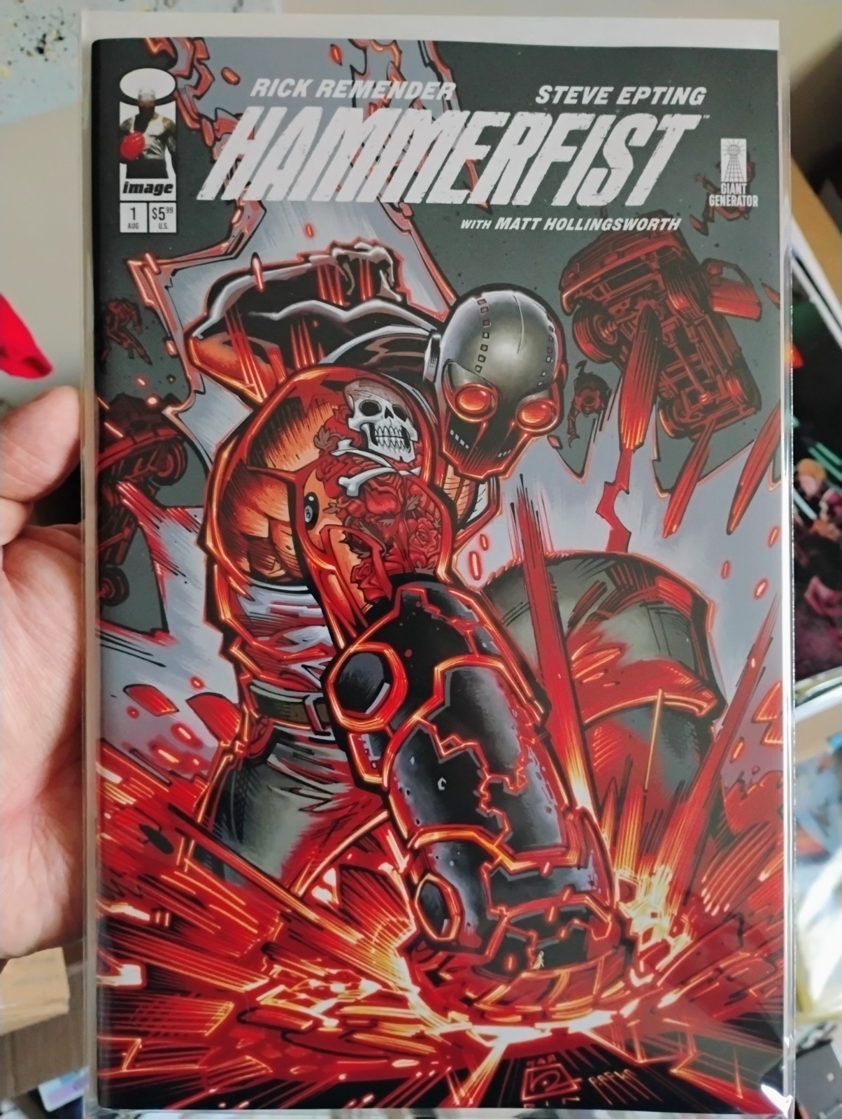 Hammerfist #1 Exclusive Cover LOW PRINT RUN
