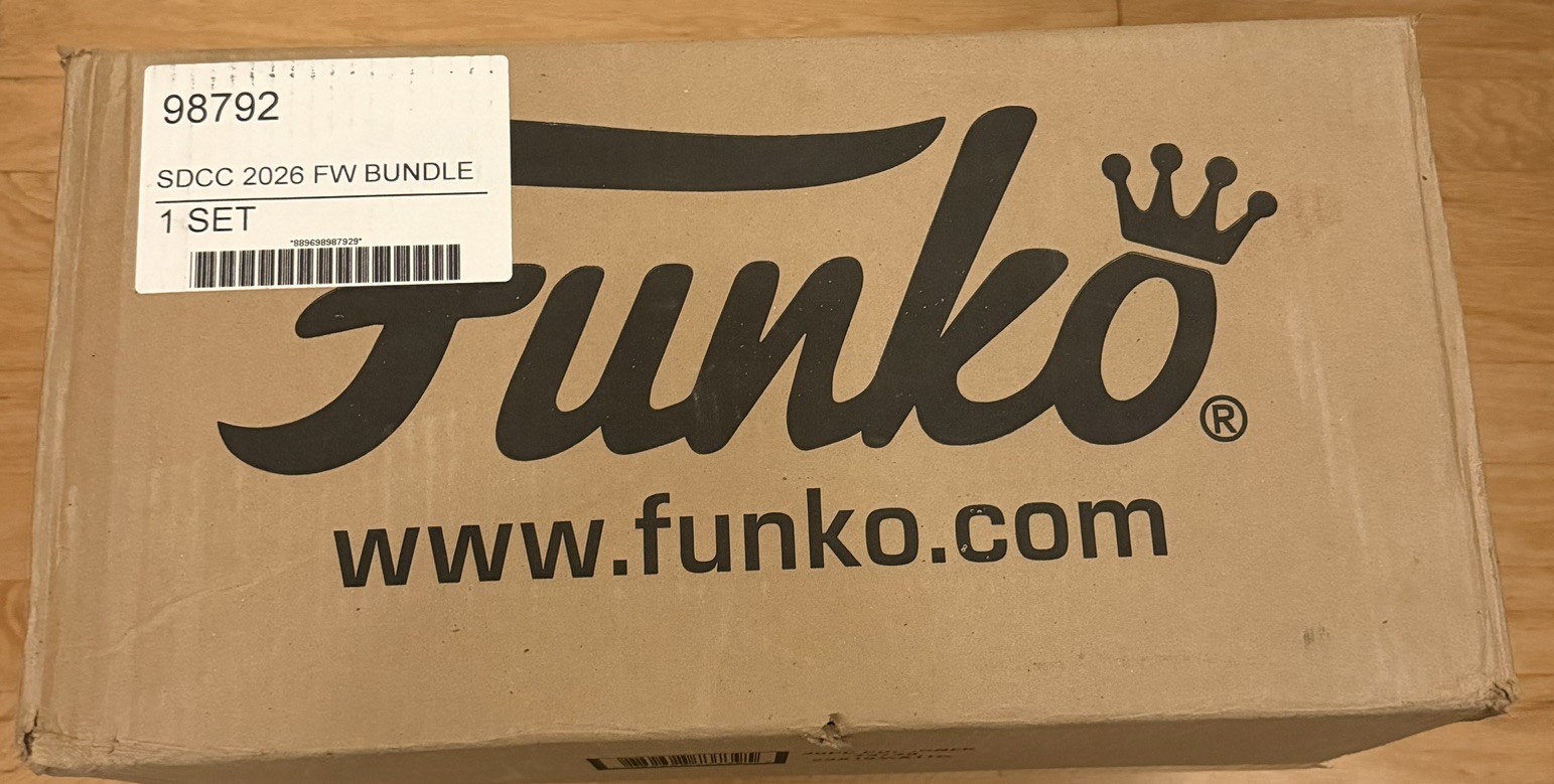 Funko 2026 SDCC Exclusive Bundle, Summer Convention Sticker, 20 Total Items