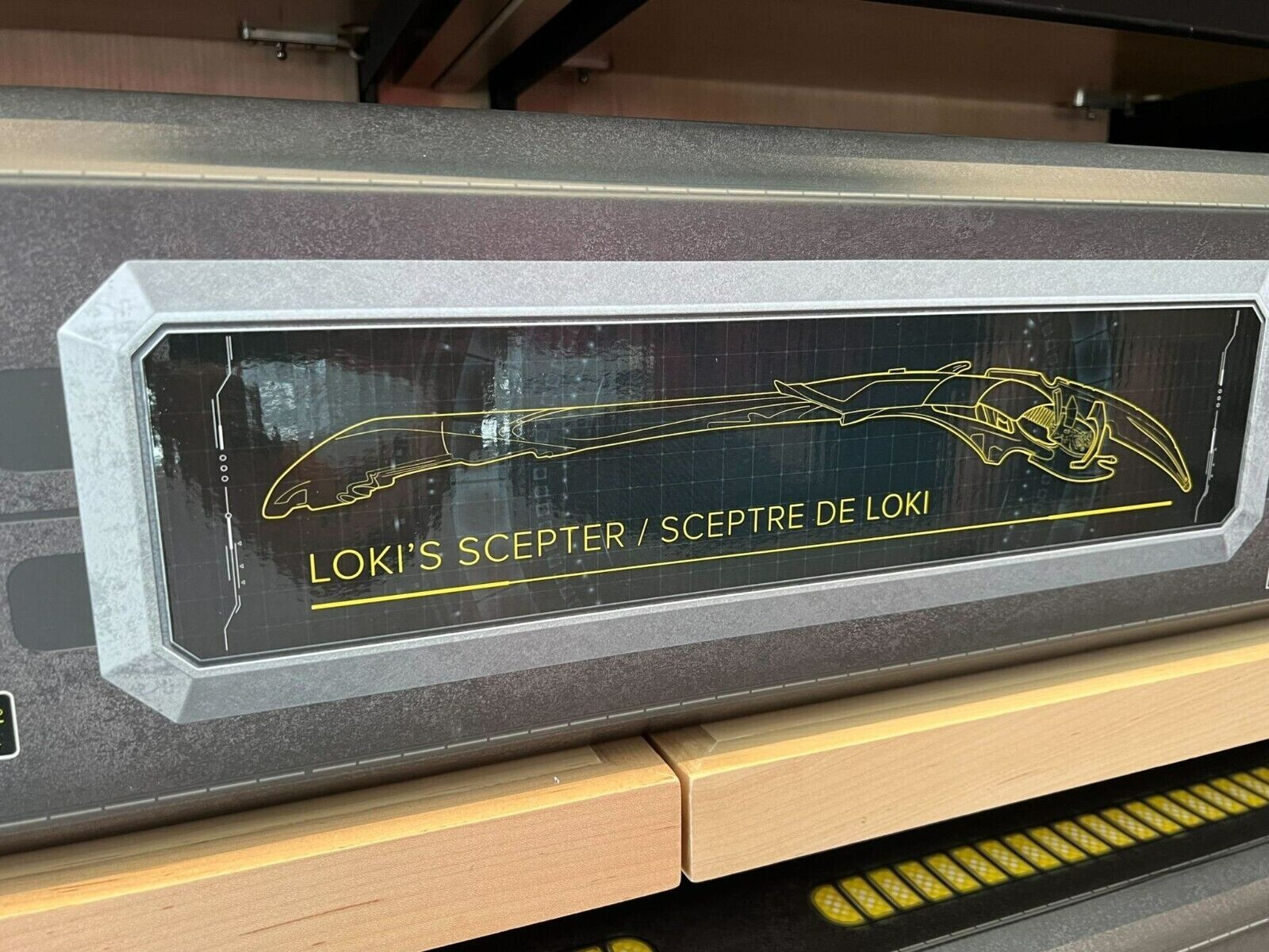 Disney Parks Epcot Guardians Of The Galaxy Cosmic Rewind Loki’s Scepter