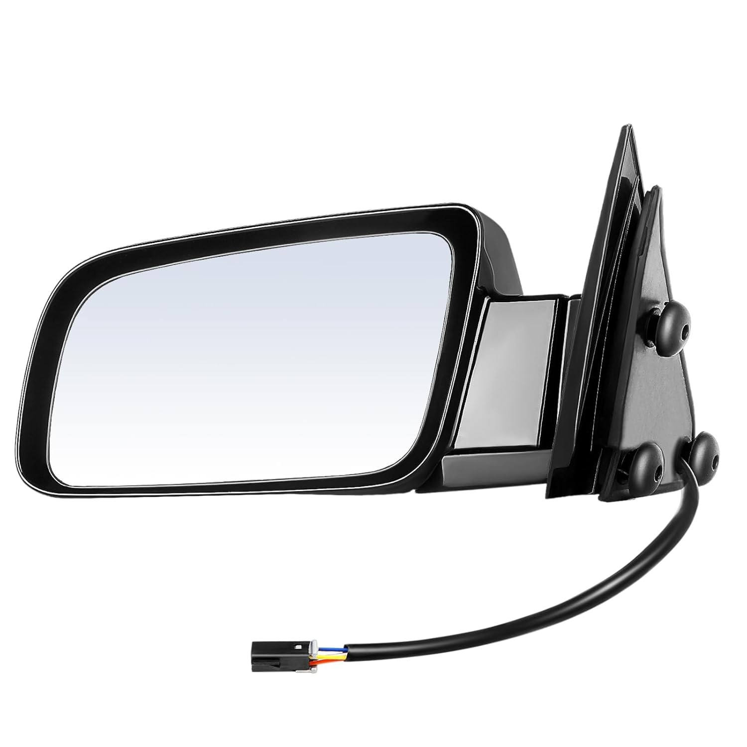 Left Driver Side Black Mirror Power Operated for 1988-2000 Chevy/Gmc C/K 1500 25